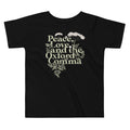 Peace, Love, And The Oxford Comma Kid's Toddler Tee product image 1
