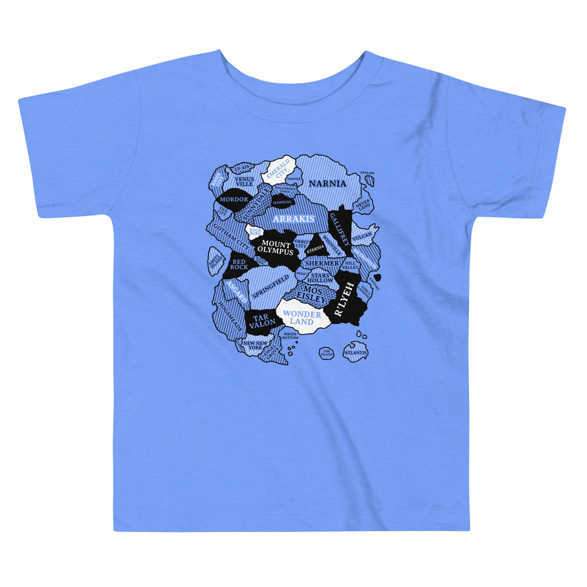 World Map Kid's Toddler Tee product image 1