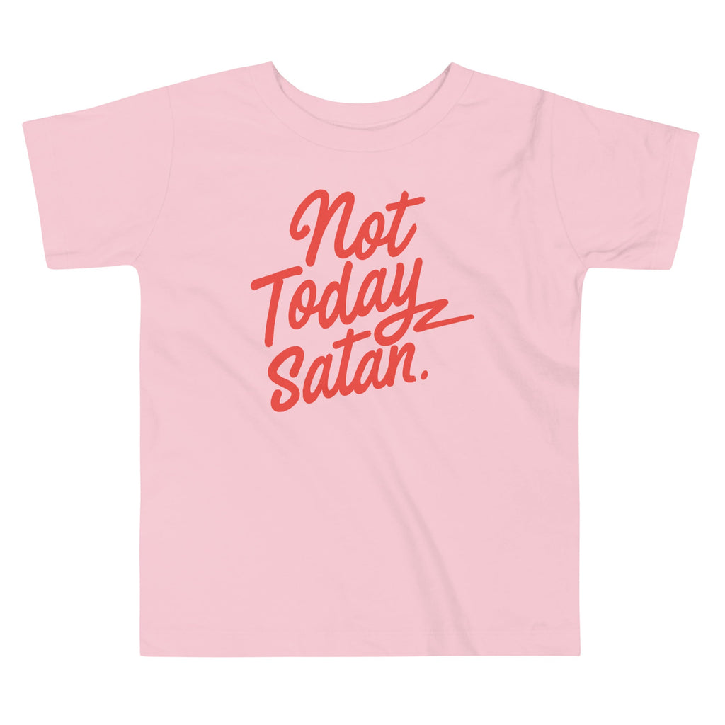 Not Today Satan Kid's Toddler Tee product image 2