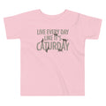 Live Every Day Like It's Caturday Kid's Toddler Tee product image 1