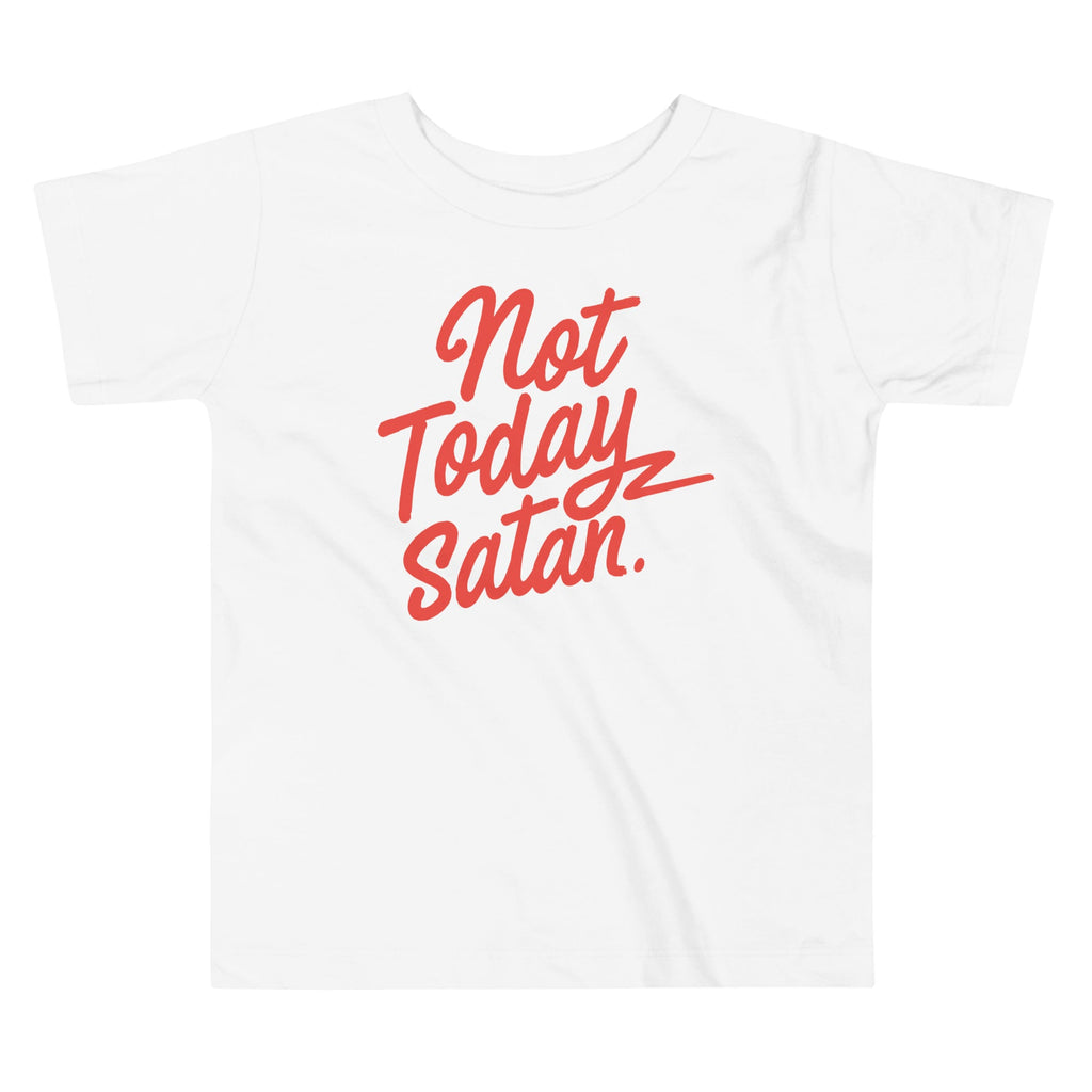 Not Today Satan Kid's Toddler Tee product image 3