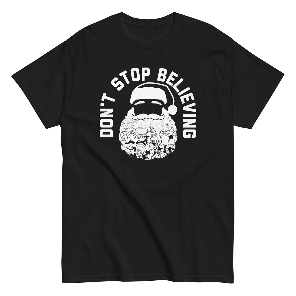 Don't Stop Believing Santa Men's Classic Tee product image 2
