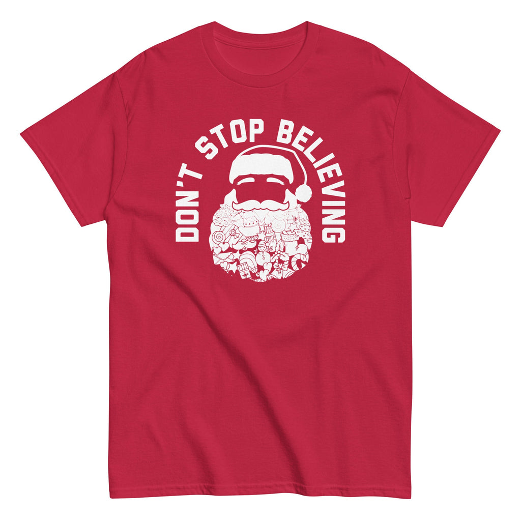 Don't Stop Believing Santa Men's Classic Tee product image 1