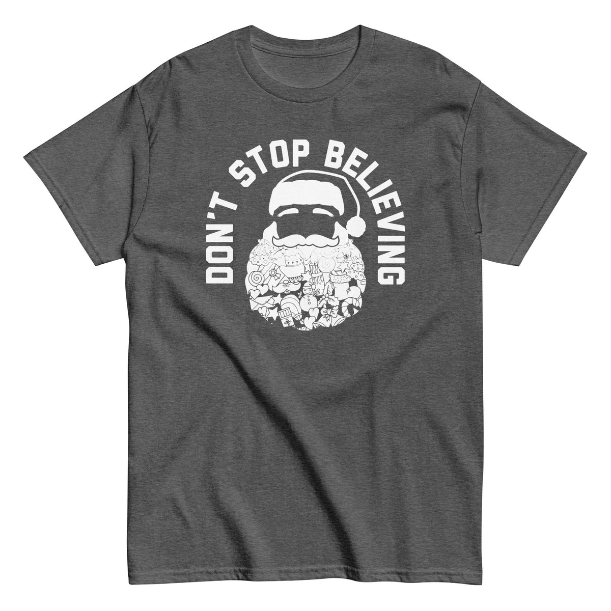 Don't Stop Believing Santa Men's Classic Tee product image 4