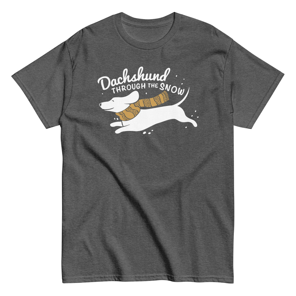 Dachshund Through The Snow Men's Classic Tee product image 5
