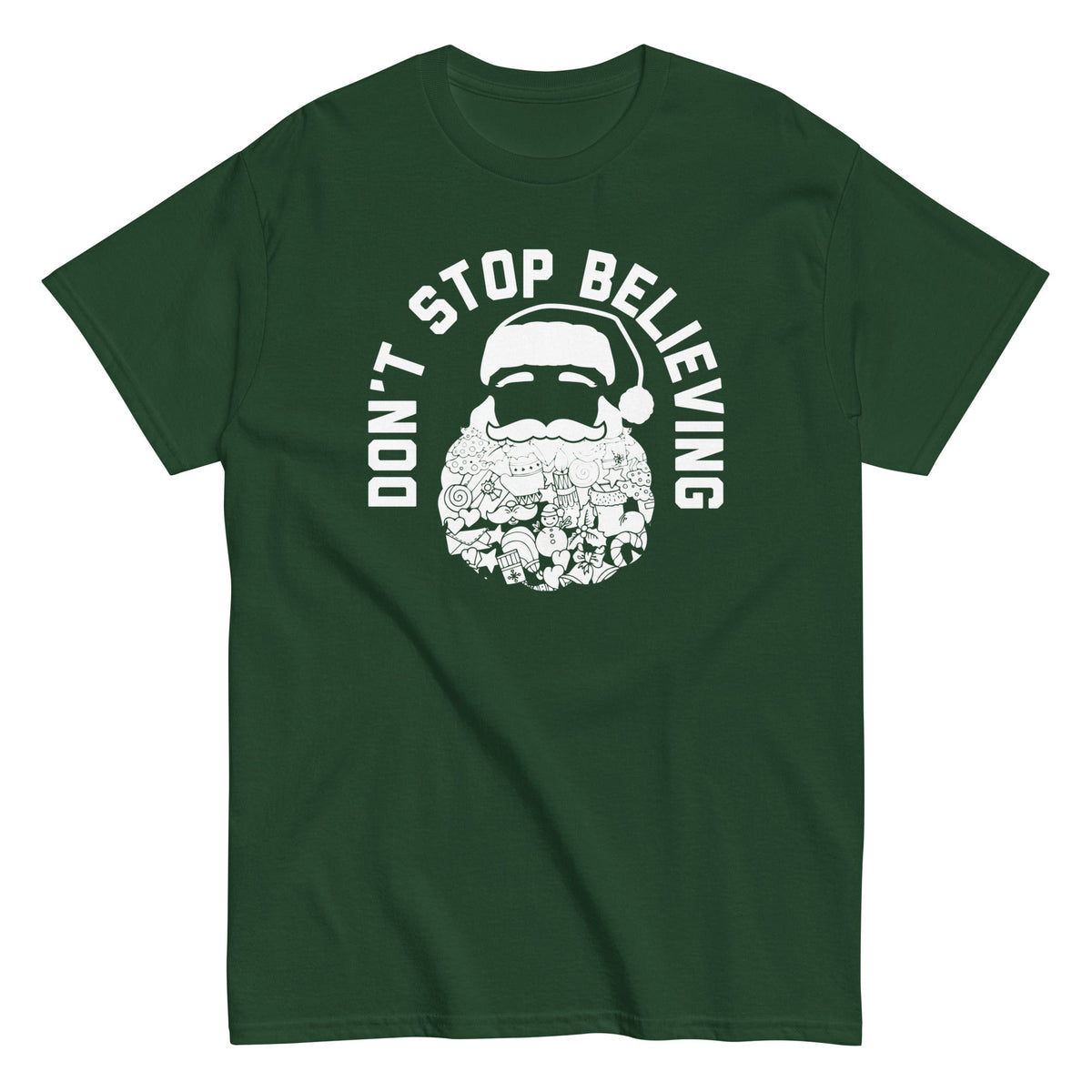 Don't Stop Believing Santa Men's Classic Tee product image 5
