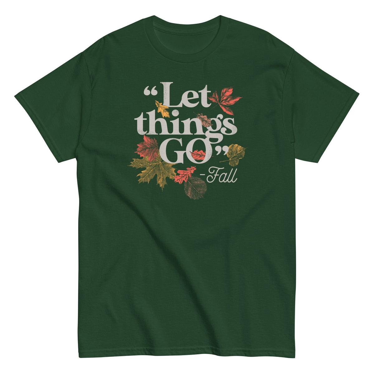 "Let Things Go" -Fall Men's Classic Tee product image 4