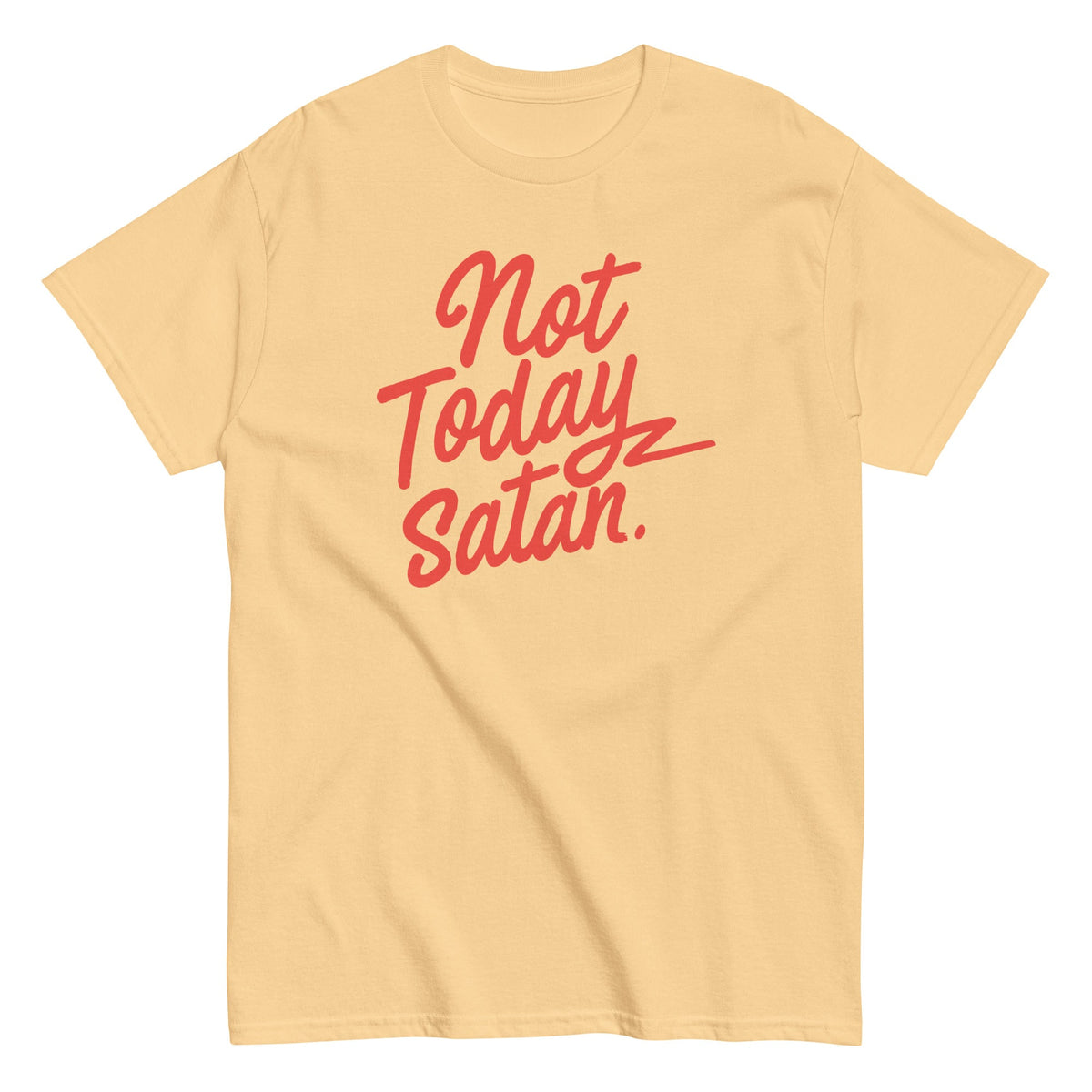 Not Today Satan Men's Classic Tee product image 5