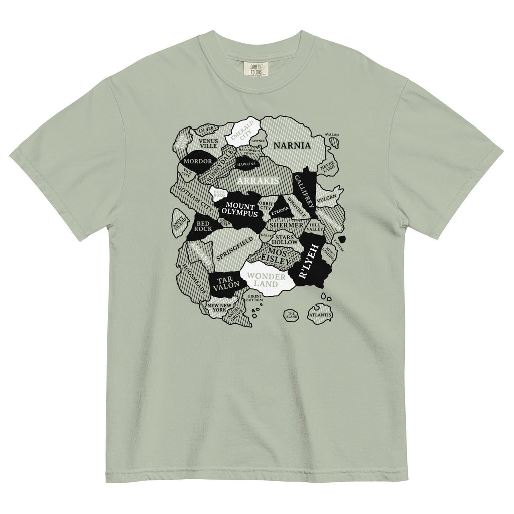 World Map Men's Relaxed Fit Tee product image 4