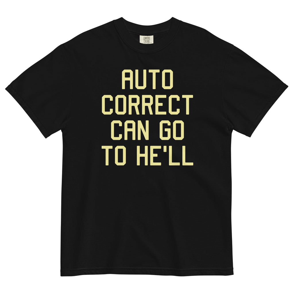 Auto Correct Can Go To He'll Men's Relaxed Fit Tee product image 3