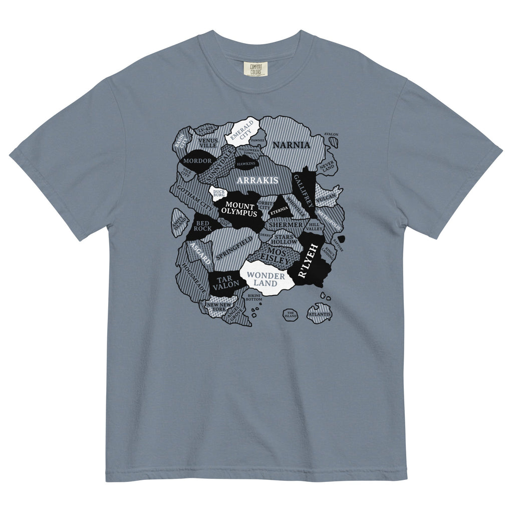 World Map Men's Relaxed Fit Tee product image 2
