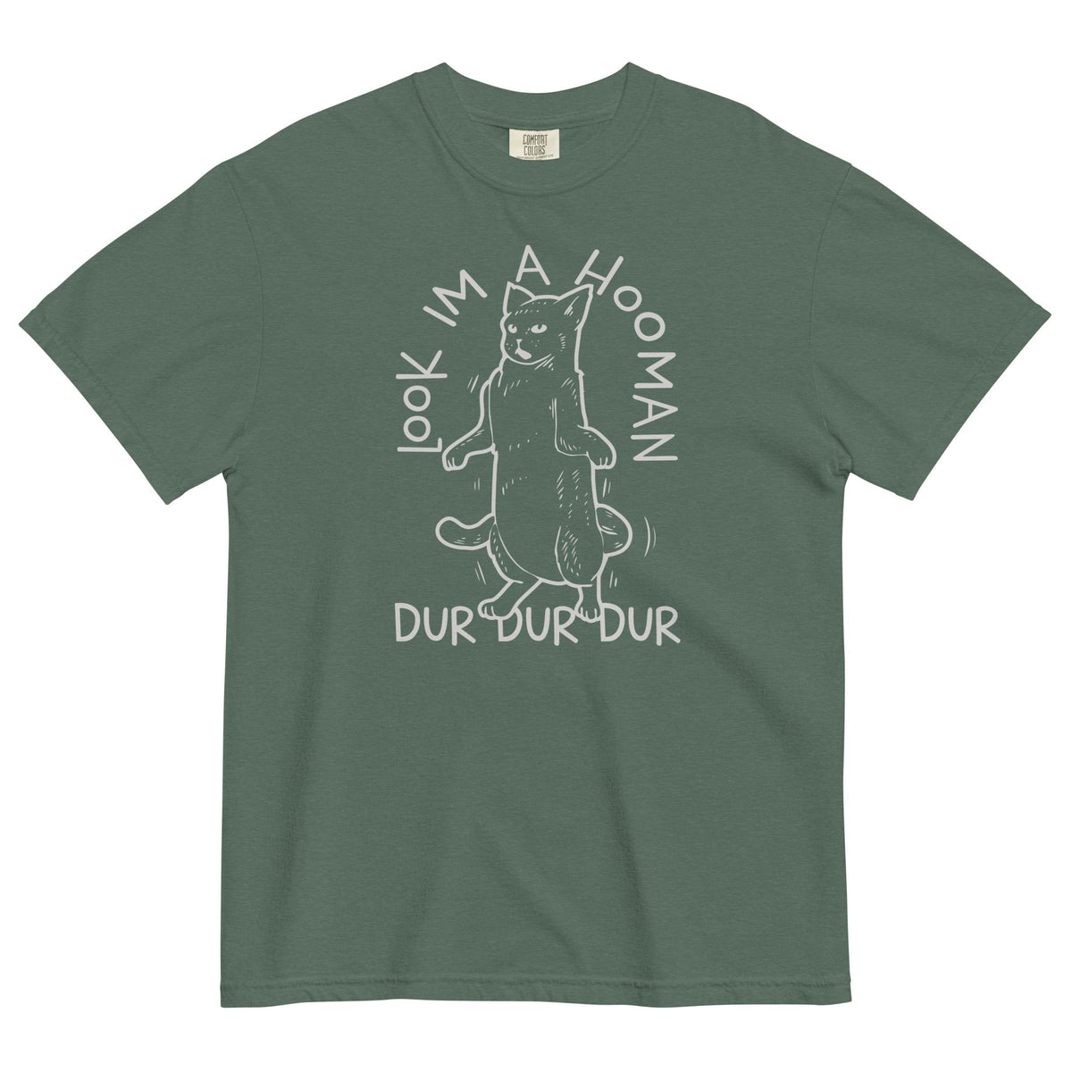 Look I'm A Hooman Men's Relaxed Fit Tee product image 4