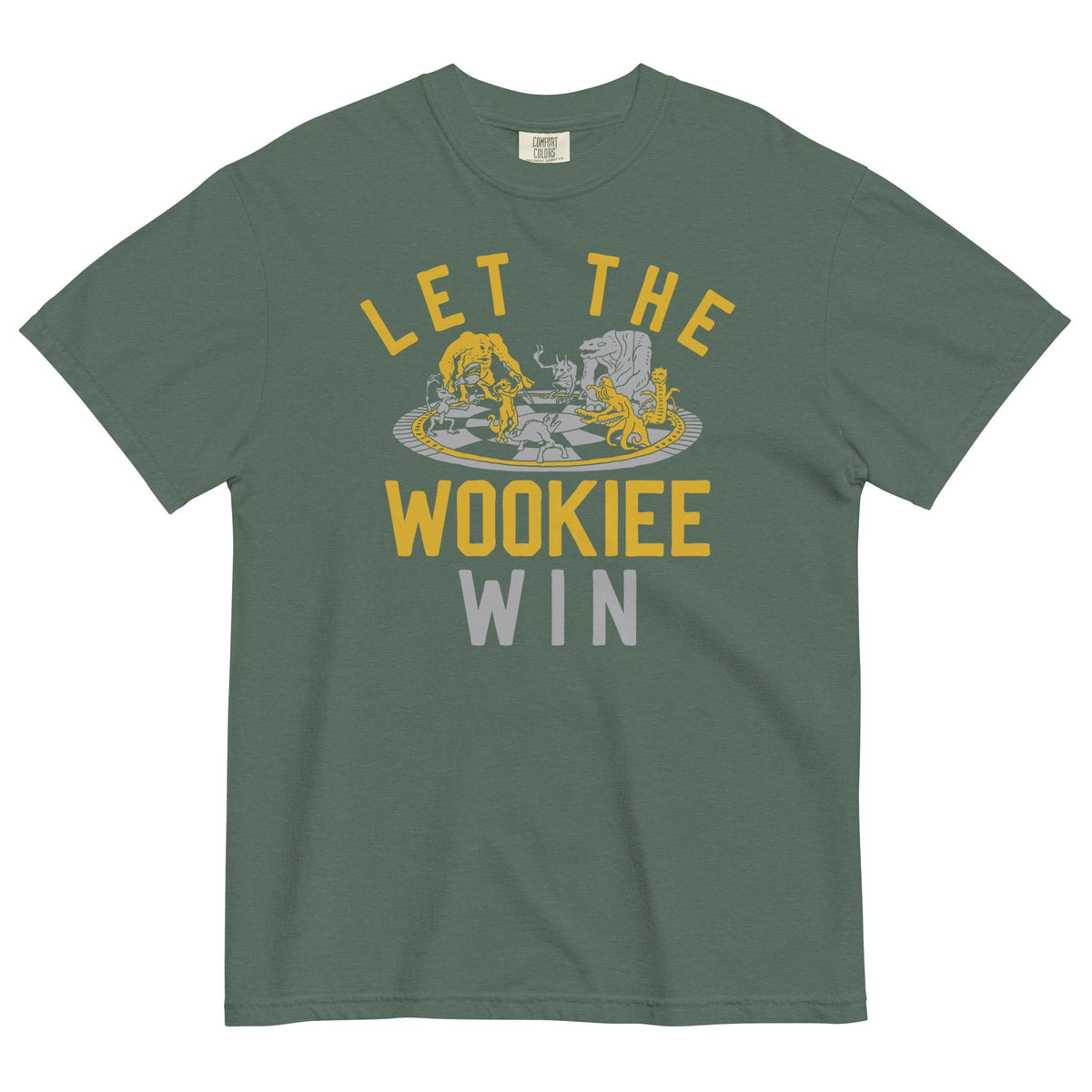 Let The Wookiee Win Men's Relaxed Fit Tee product image 4