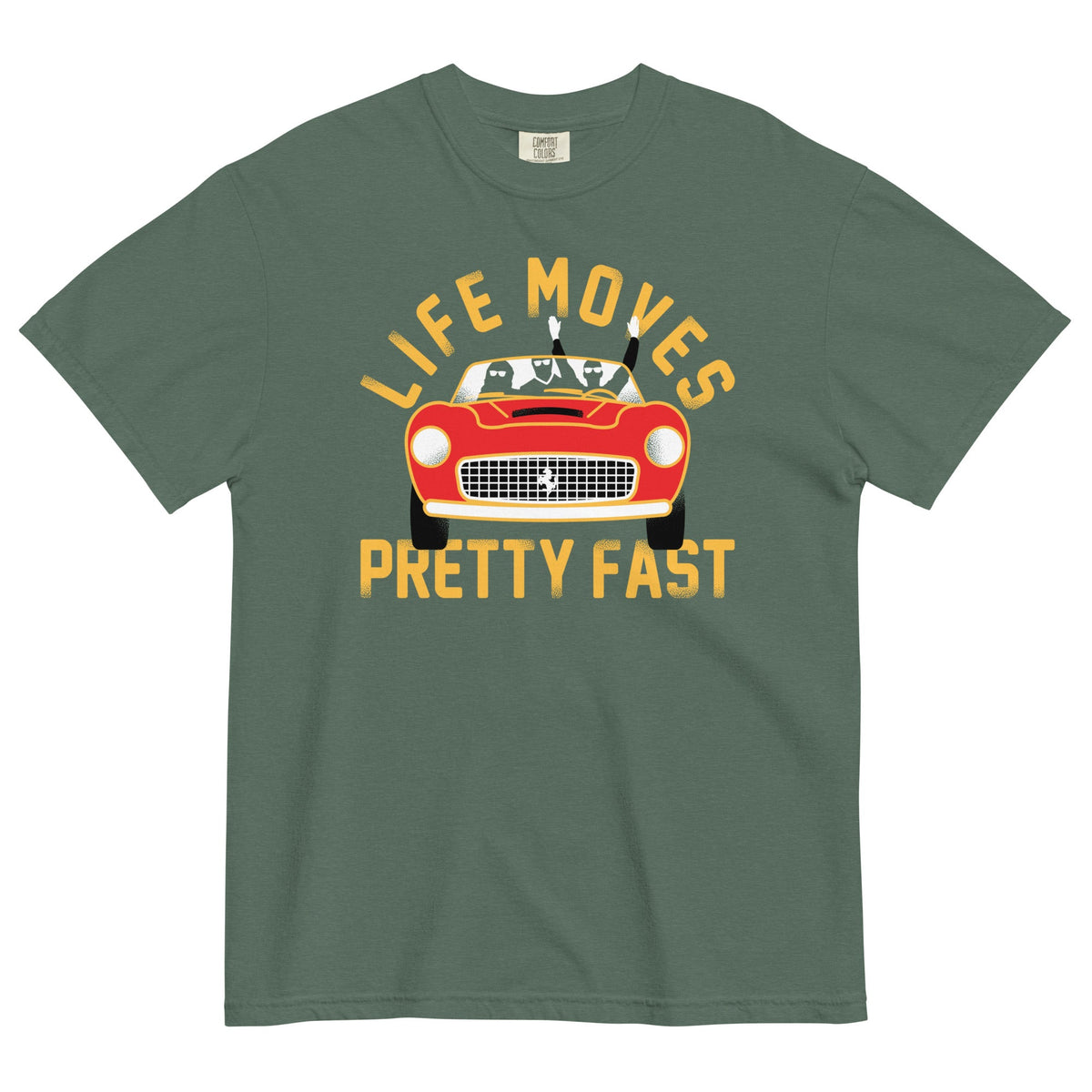 Life Moves Pretty Fast Men's Relaxed Fit Tee product image 5