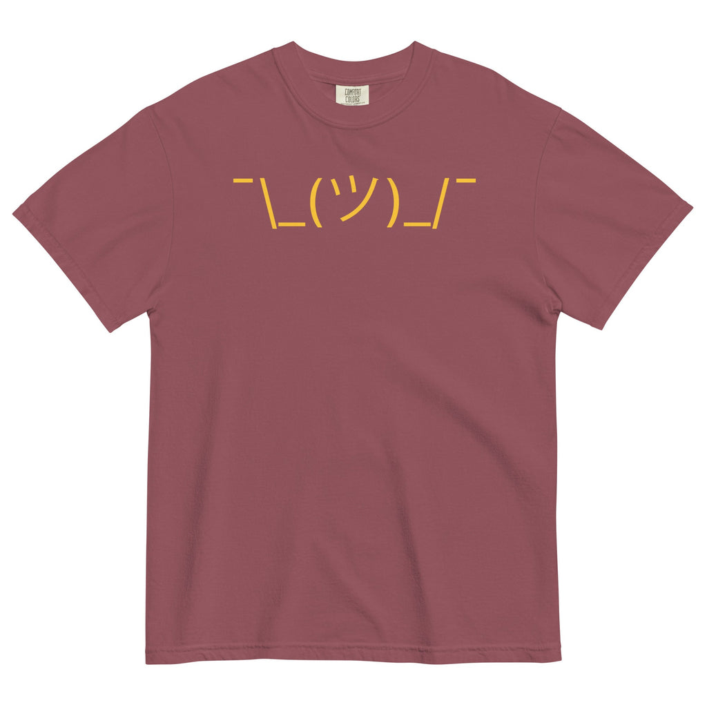 Shrug Emoji Men's Relaxed Fit Tee product image 4