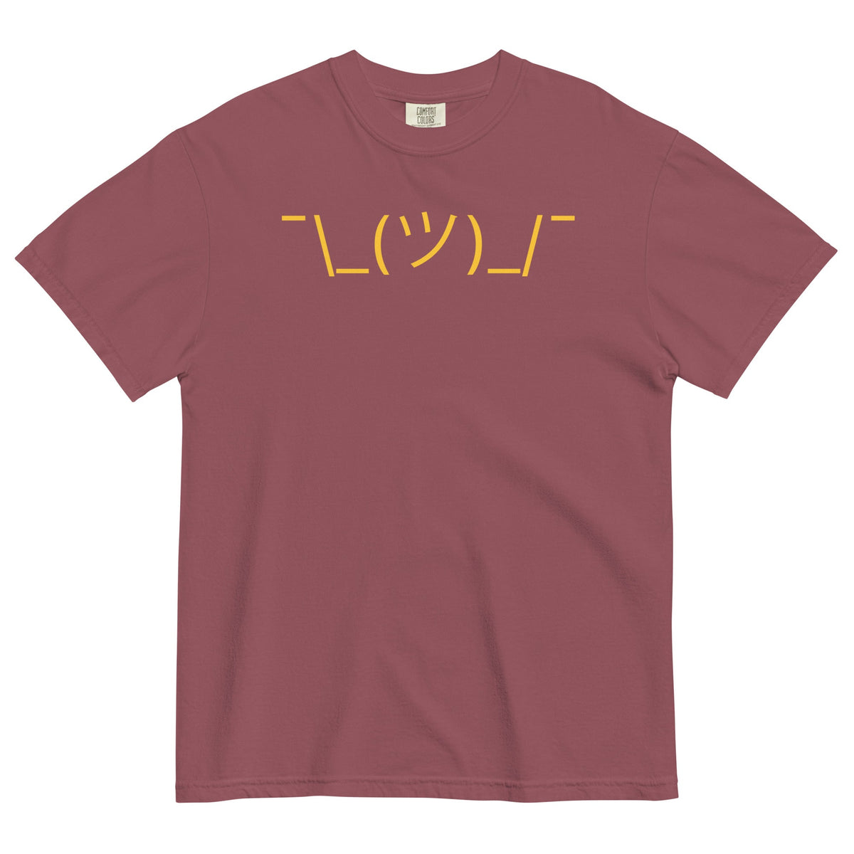 Shrug Emoji Men's Relaxed Fit Tee product image 4