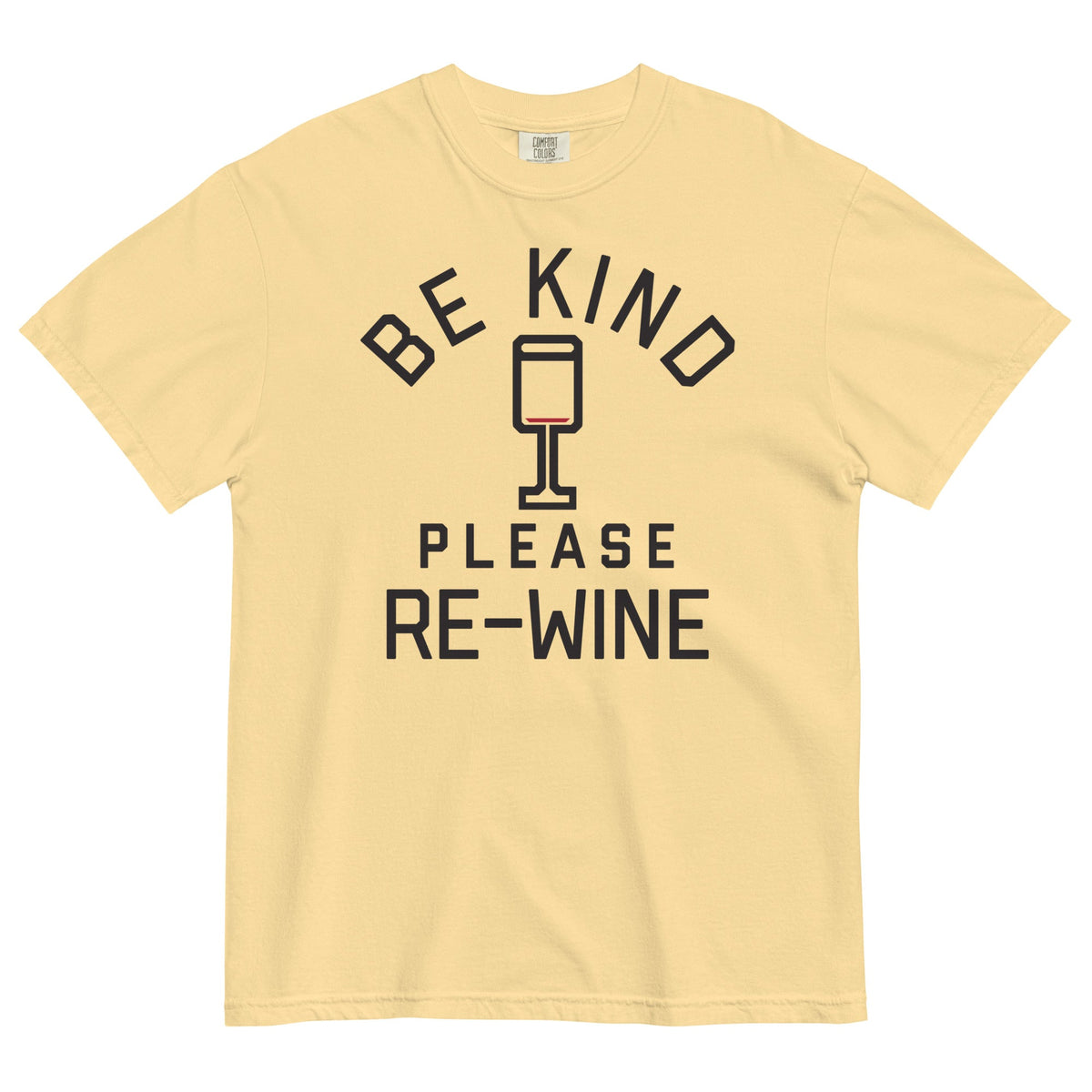 Be Kind, Please Re-Wine Men's Relaxed Fit Tee product image 3