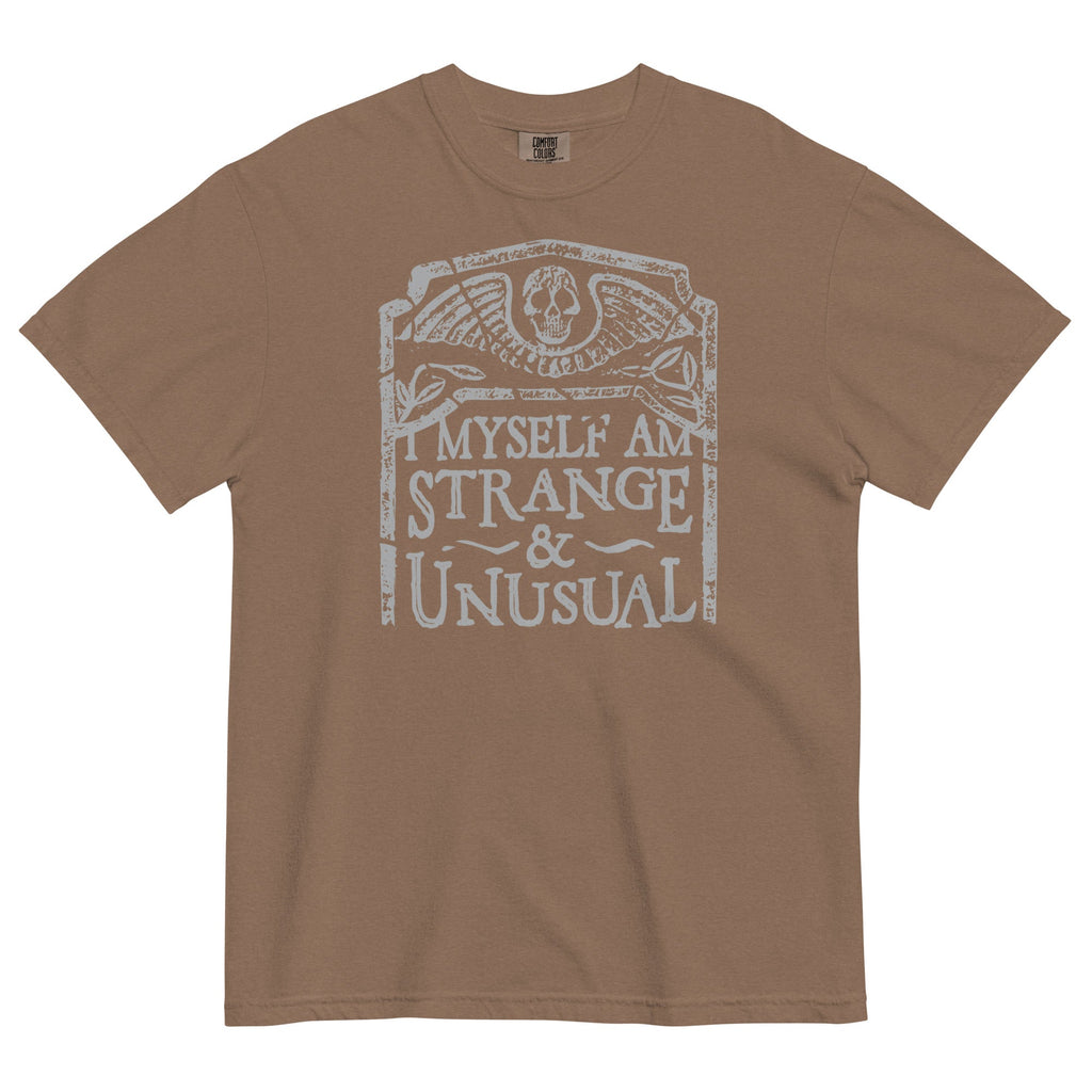 I Myself Am Strange And Unusual Men's Relaxed Fit Tee product image 3