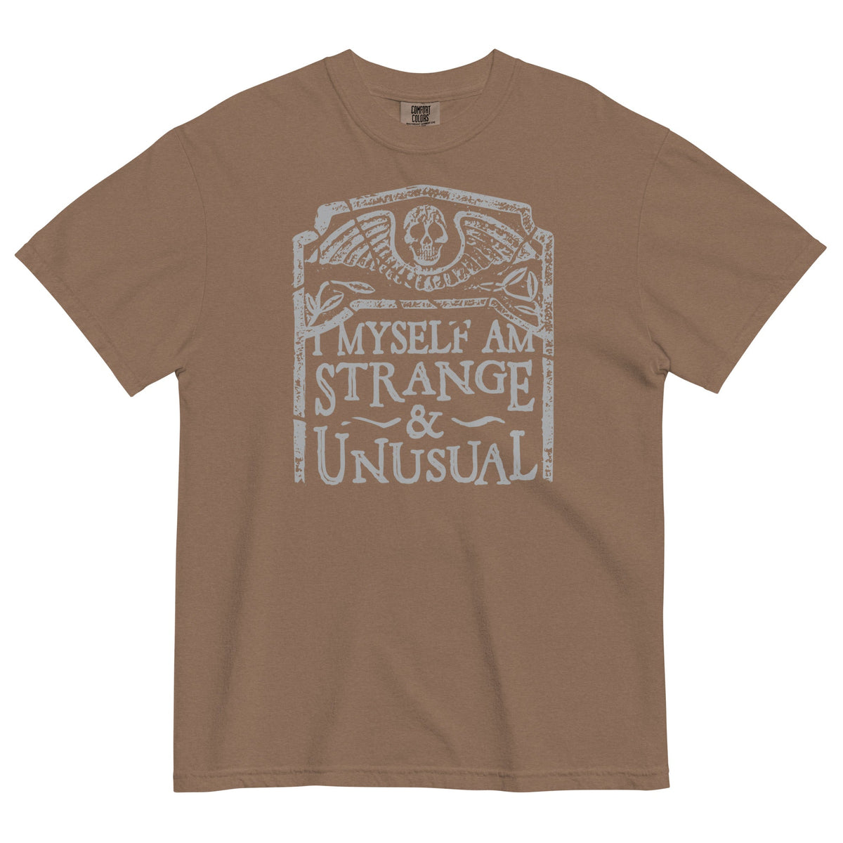 I Myself Am Strange And Unusual Men's Relaxed Fit Tee product image 3