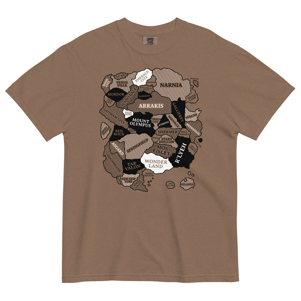 World Map Men's Relaxed Fit Tee product image 5