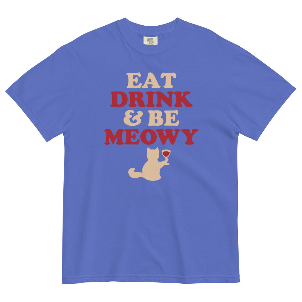Eat Drink & Be Meowy Men's Relaxed Fit Tee product image 3