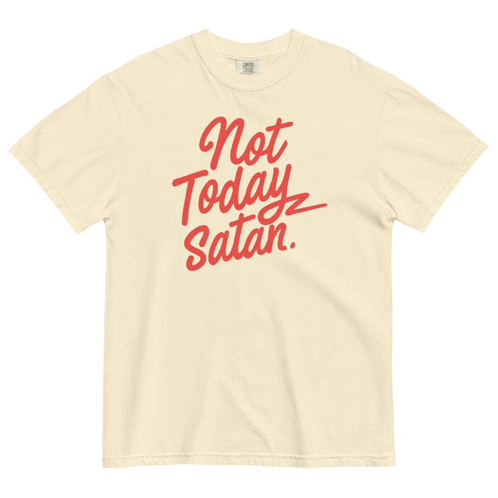 Not Today Satan Men's Relaxed Fit Tee product image 3
