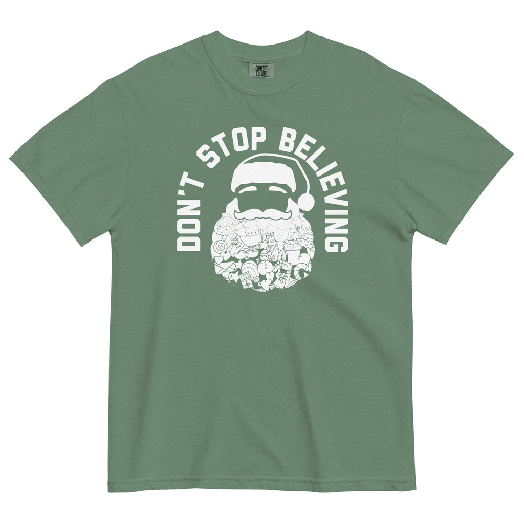 Don't Stop Believing Santa Men's Relaxed Fit Tee product image 4