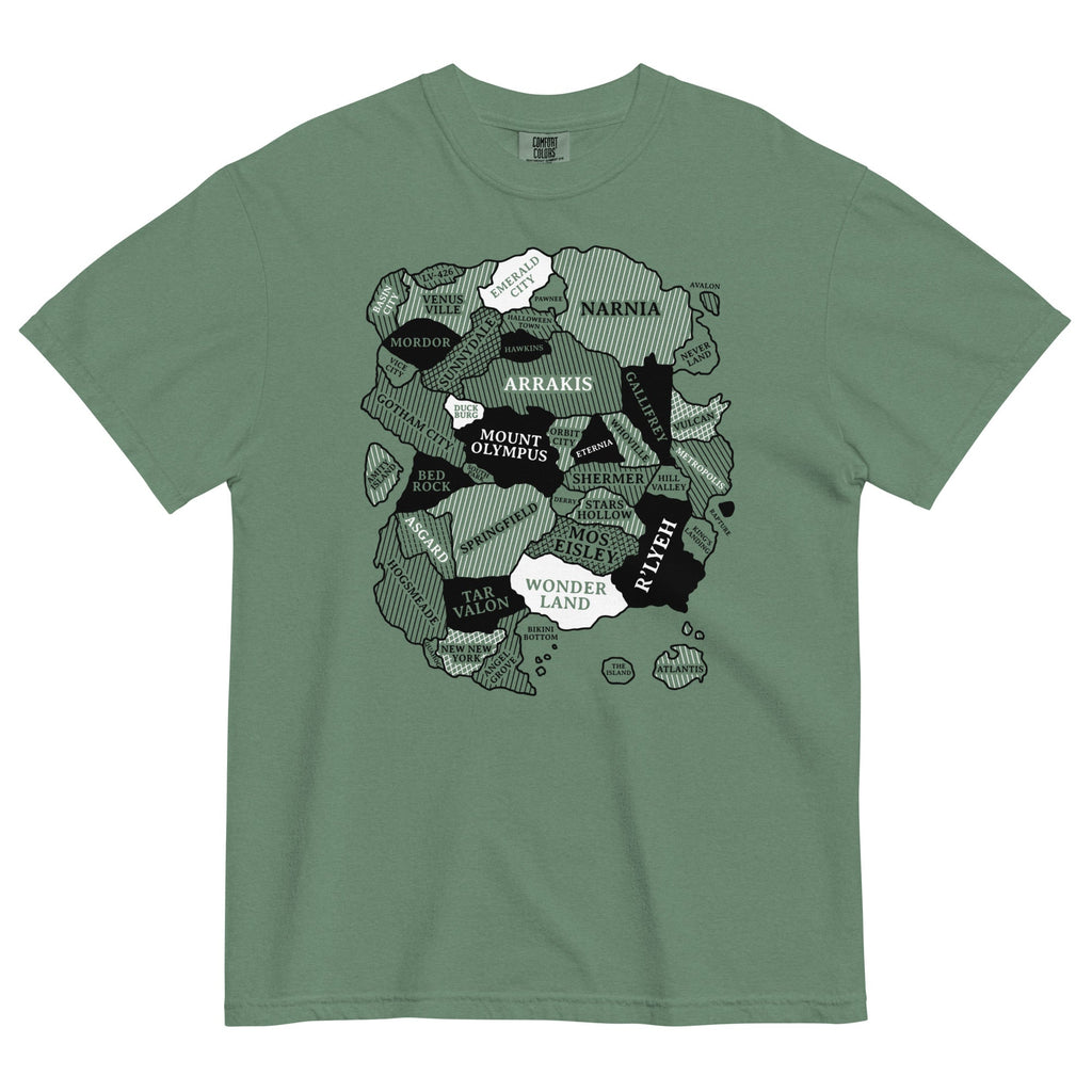 World Map Men's Relaxed Fit Tee product image 3