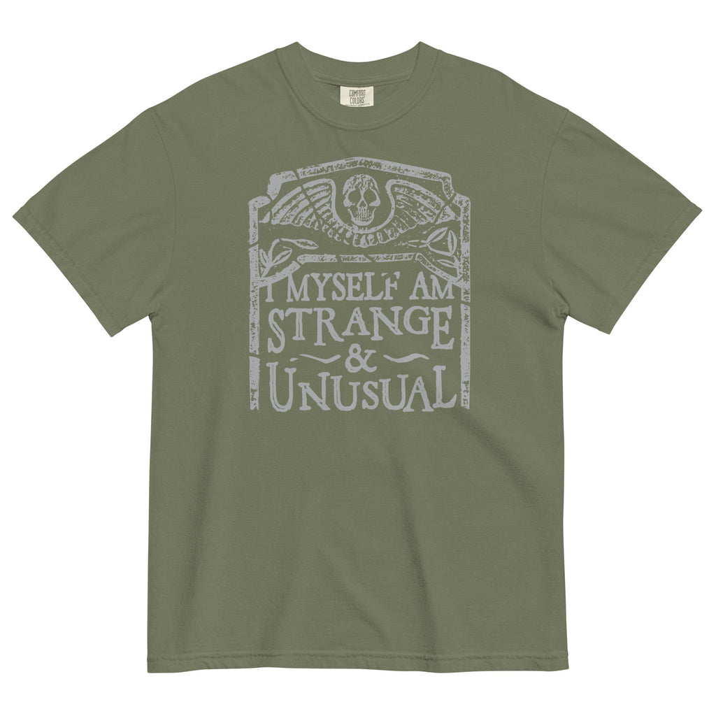 I Myself Am Strange And Unusual Men's Relaxed Fit Tee product image 4
