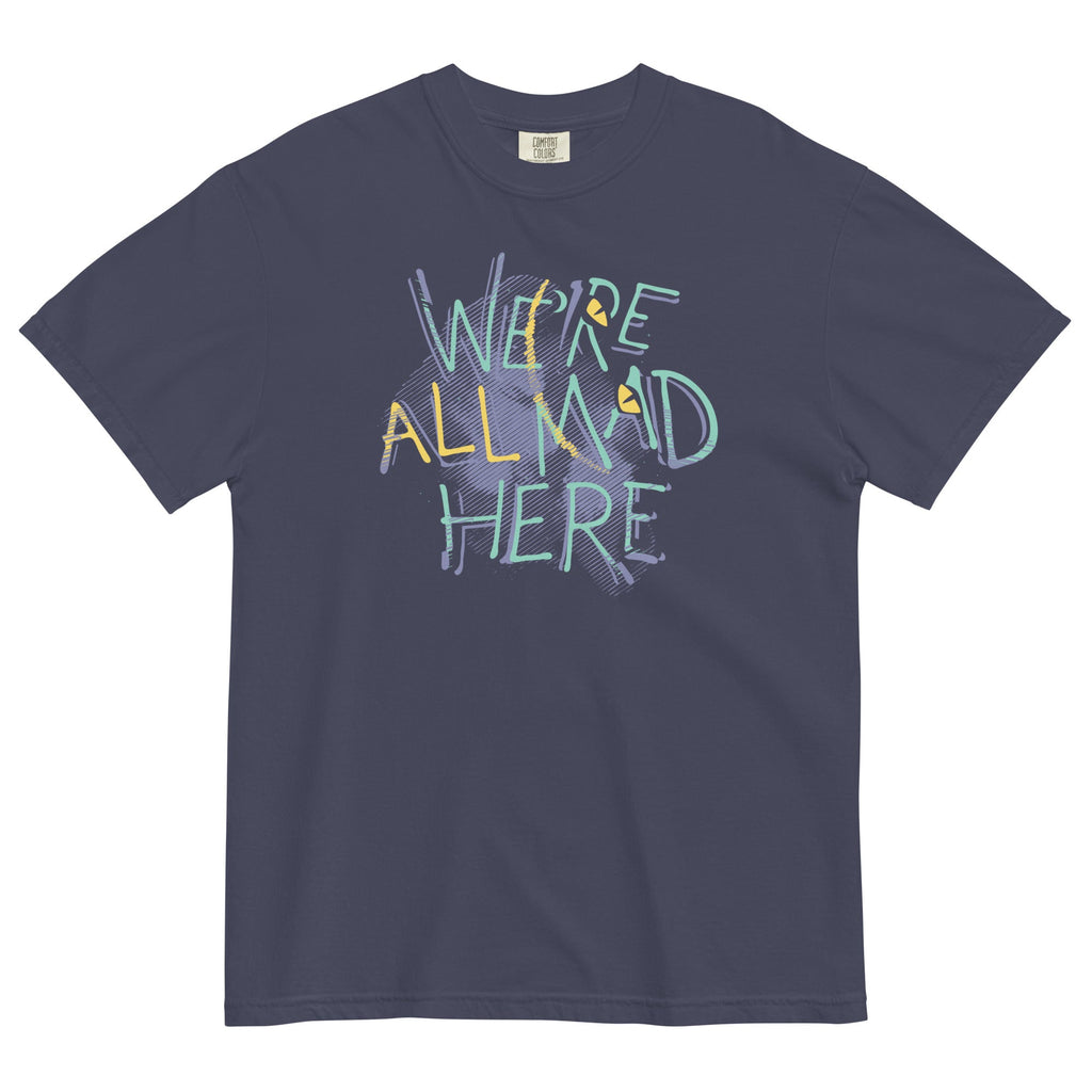 We're All Mad Here Men's Relaxed Fit Tee product image 1