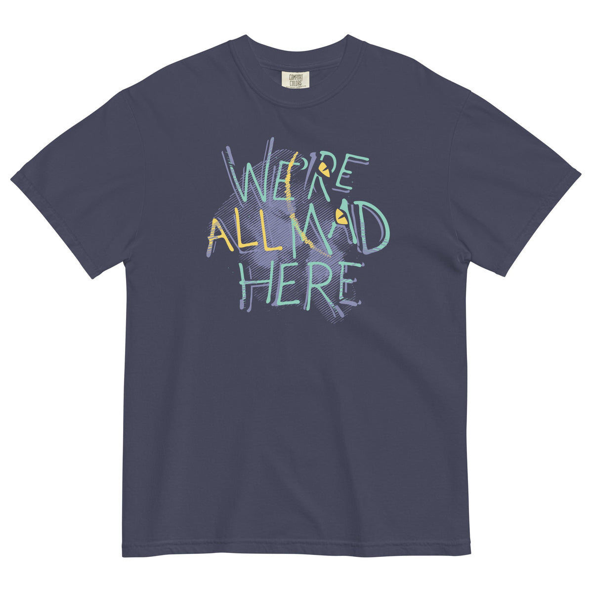We're All Mad Here Men's Relaxed Fit Tee product image 1