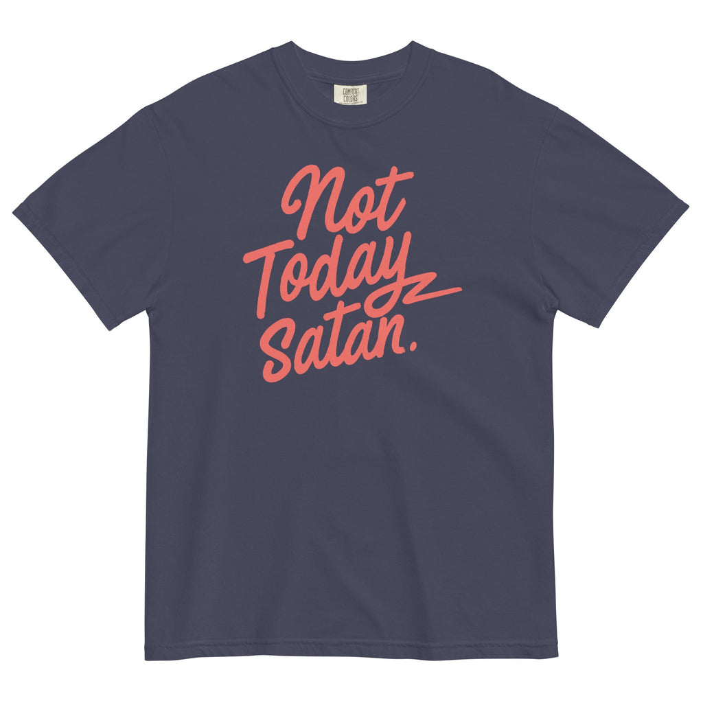 Not Today Satan Men's Relaxed Fit Tee product image 1