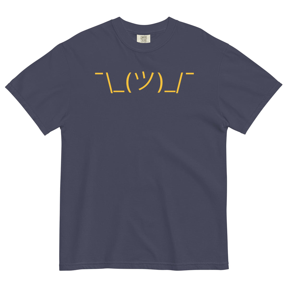 Shrug Emoji Men's Relaxed Fit Tee product image 1