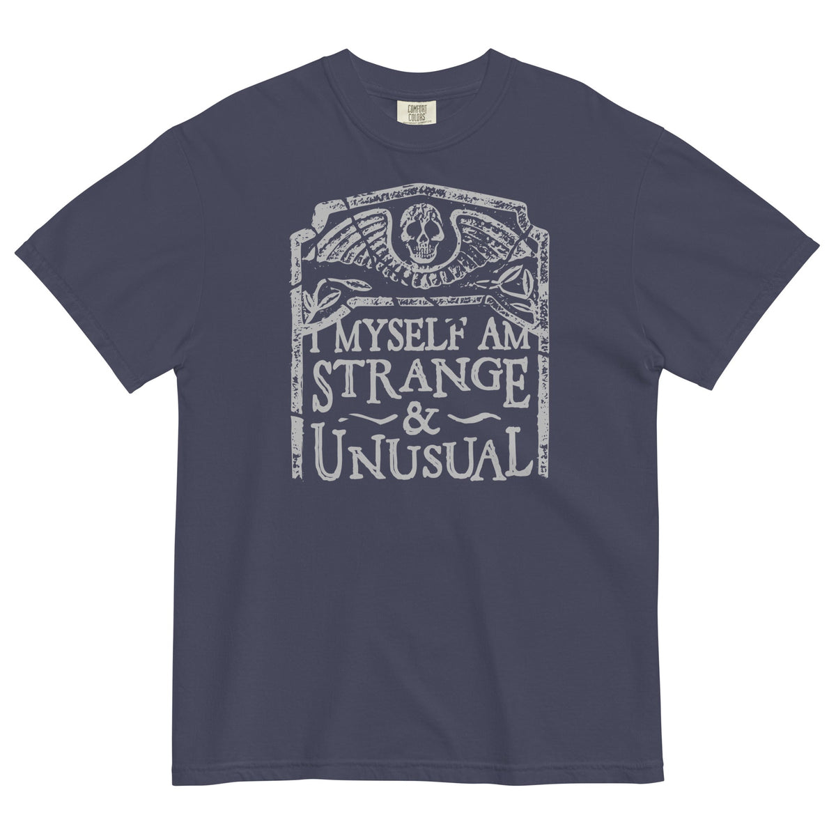 I Myself Am Strange And Unusual Men's Relaxed Fit Tee product image 2