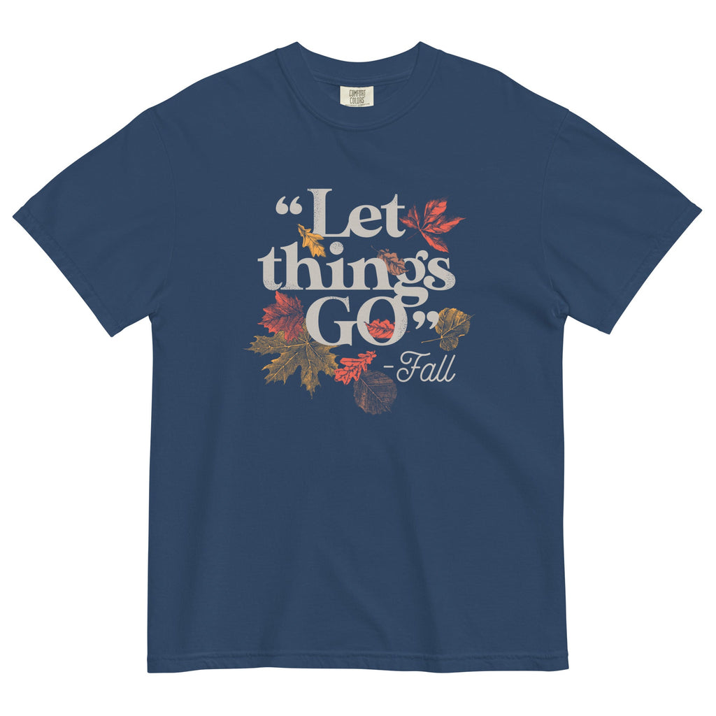 "Let Things Go" -Fall Men's Relaxed Fit Tee product image 2