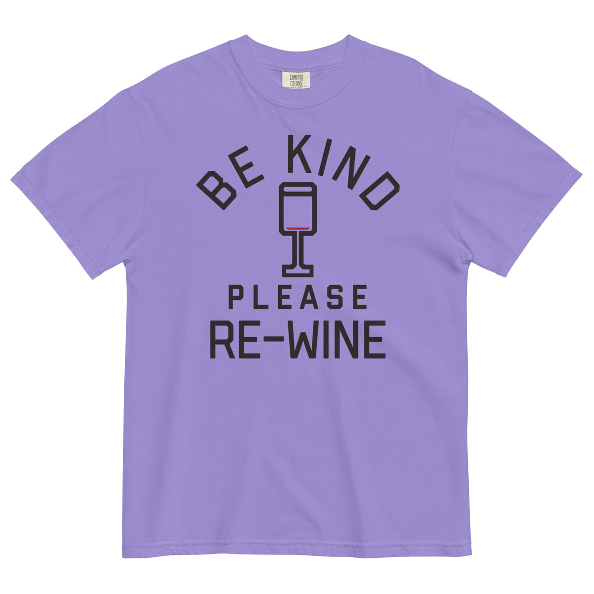 Be Kind, Please Re-Wine Men's Relaxed Fit Tee product image 2