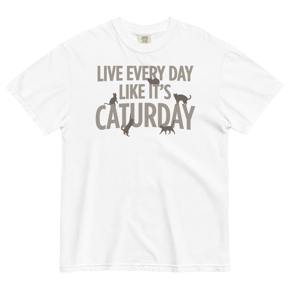 Live Every Day Like It's Caturday Men's Relaxed Fit Tee product image 1
