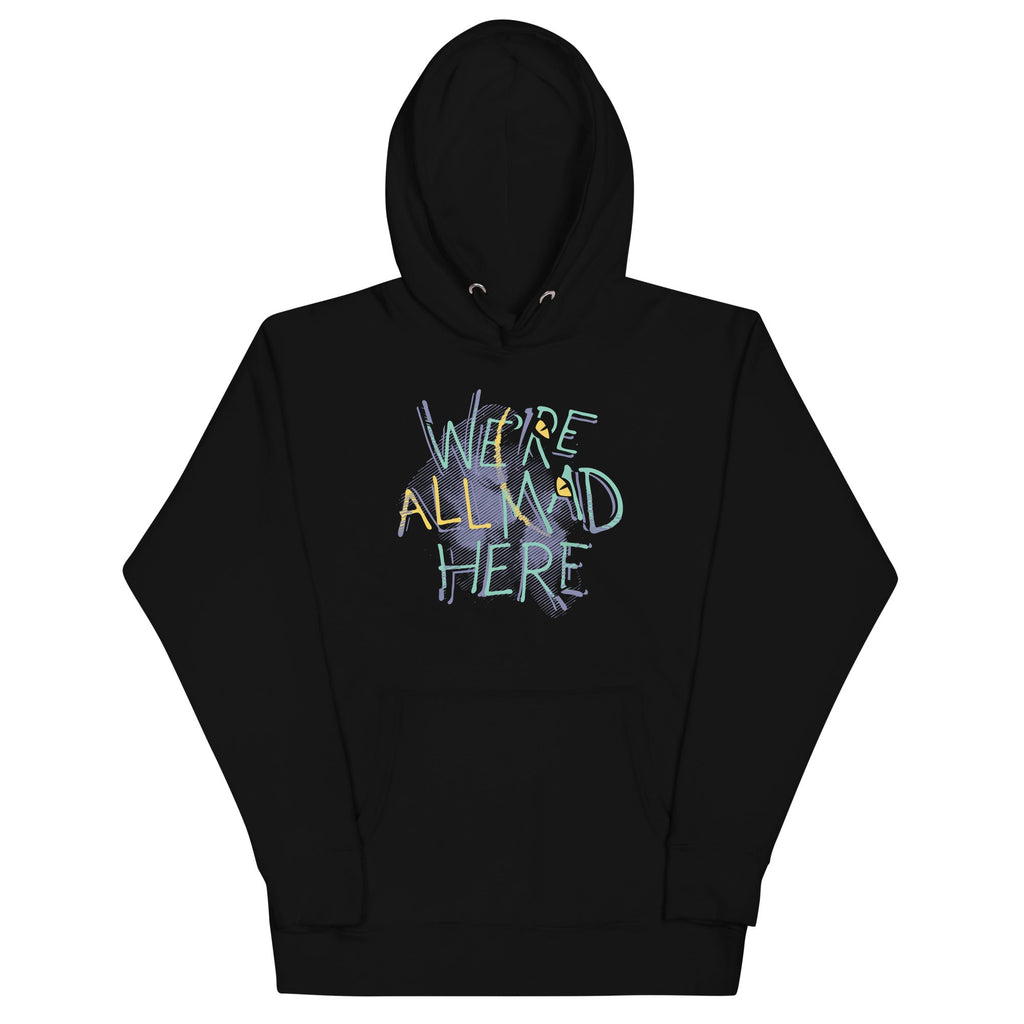 We're All Mad Here Unisex Hoodie product image 2