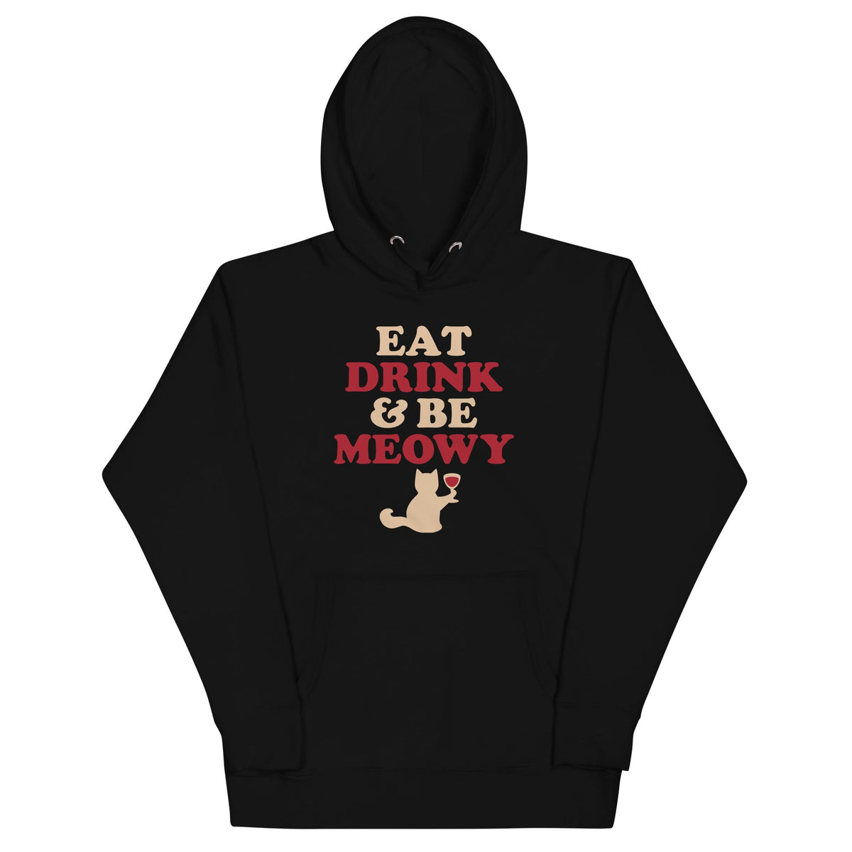 Eat Drink & Be Meowy Unisex Hoodie product image 2
