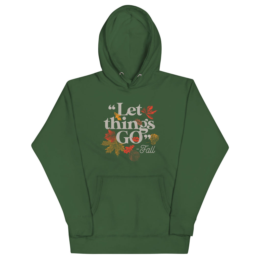 "Let Things Go" -Fall Unisex Hoodie product image 3