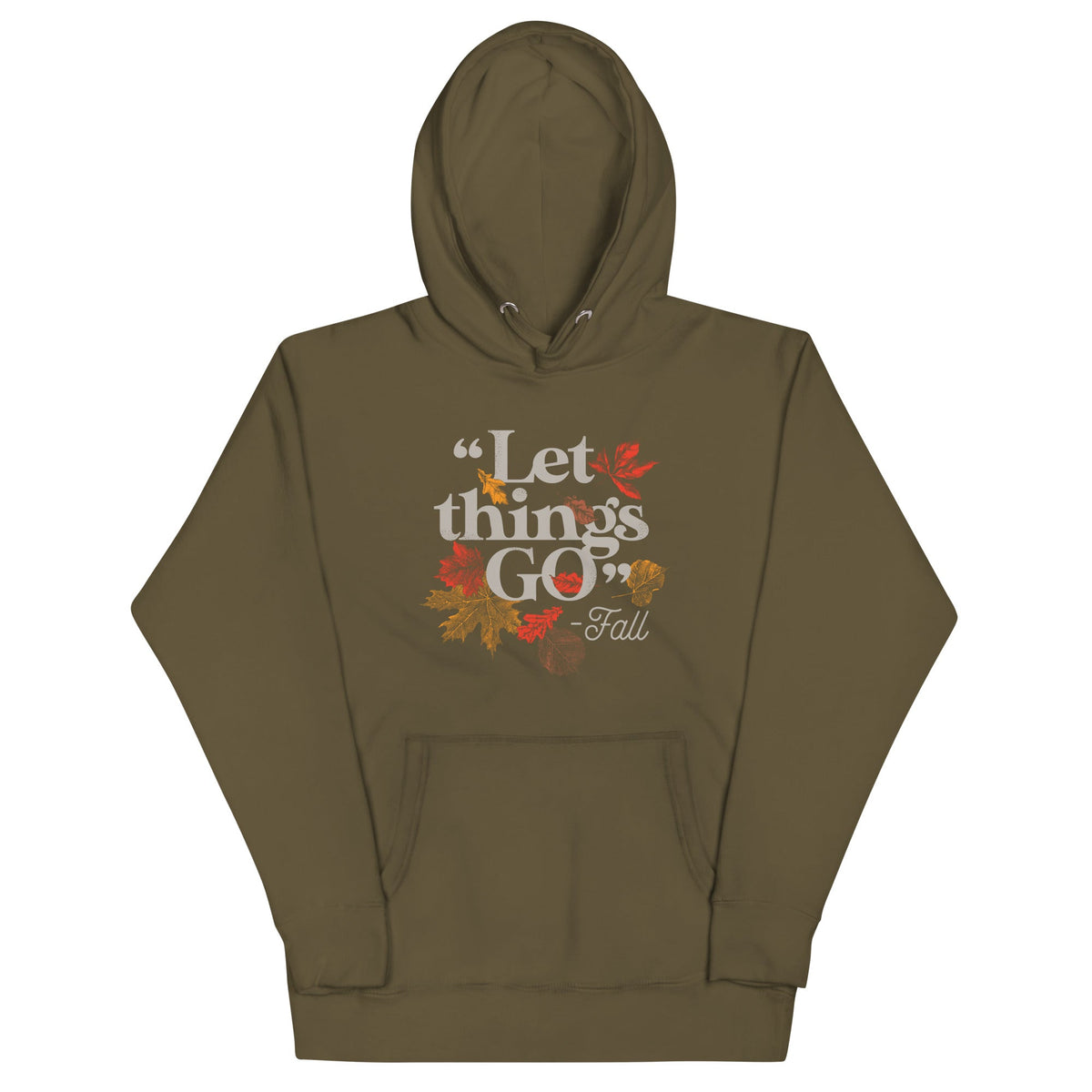 "Let Things Go" -Fall Unisex Hoodie product image 6