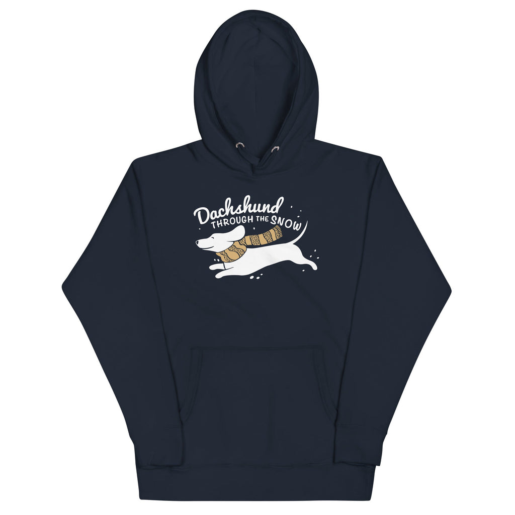 Dachshund Through The Snow Unisex Hoodie product image 1