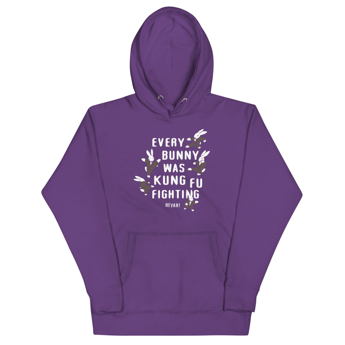 Every Bunny Was Kung Fu Fighting Unisex Hoodie product image 3