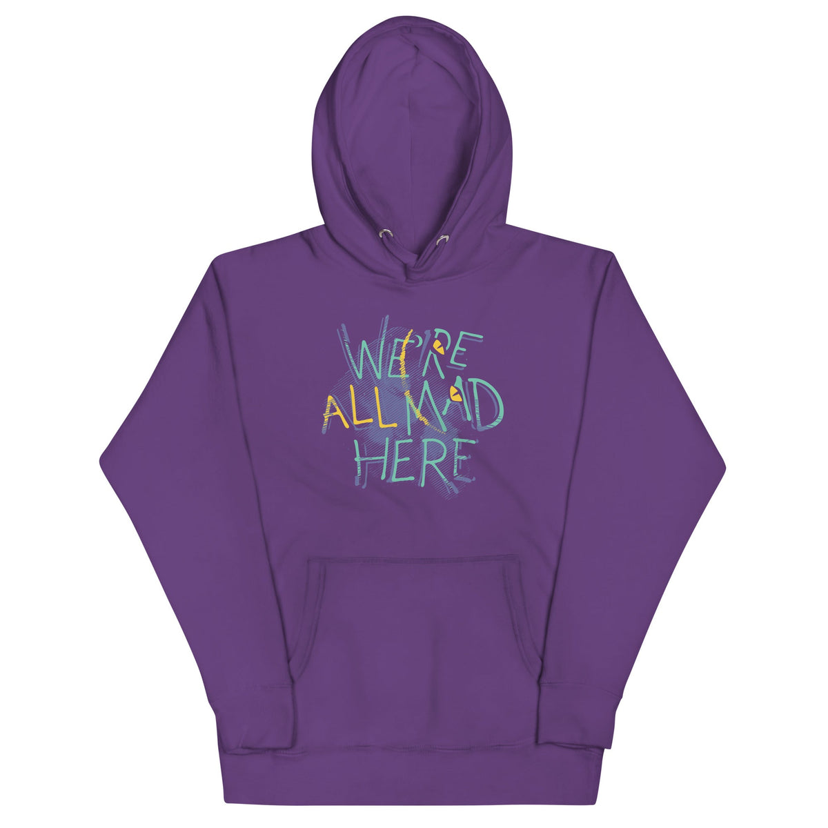 We're All Mad Here Unisex Hoodie product image 4