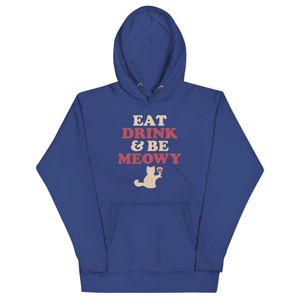 Eat Drink & Be Meowy Unisex Hoodie product image 3