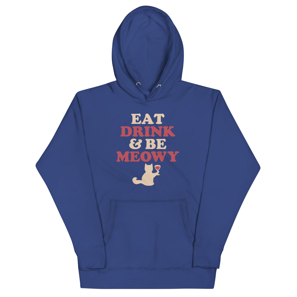 Eat Drink & Be Meowy Unisex Hoodie product image 3