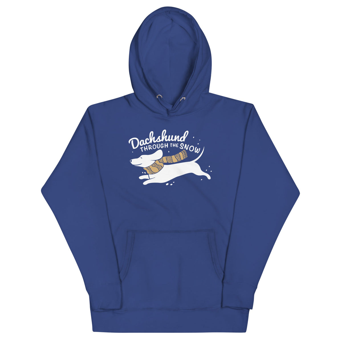 Dachshund Through The Snow Unisex Hoodie product image 3