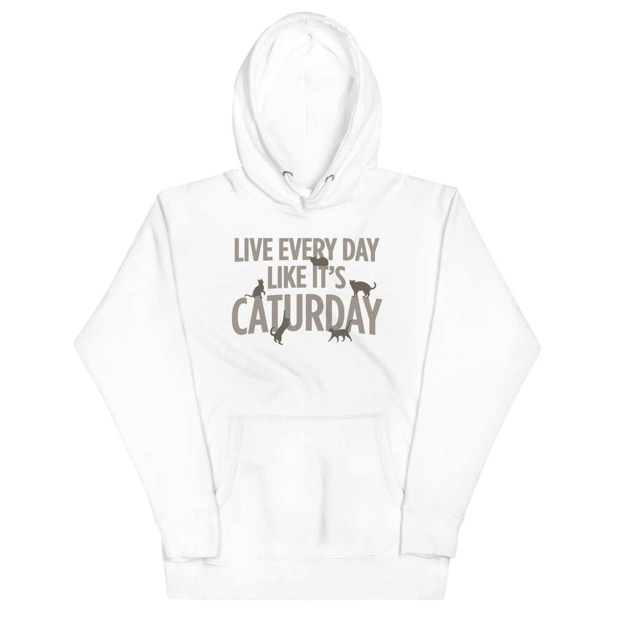 Live Every Day Like It's Caturday Unisex Hoodie product image 1