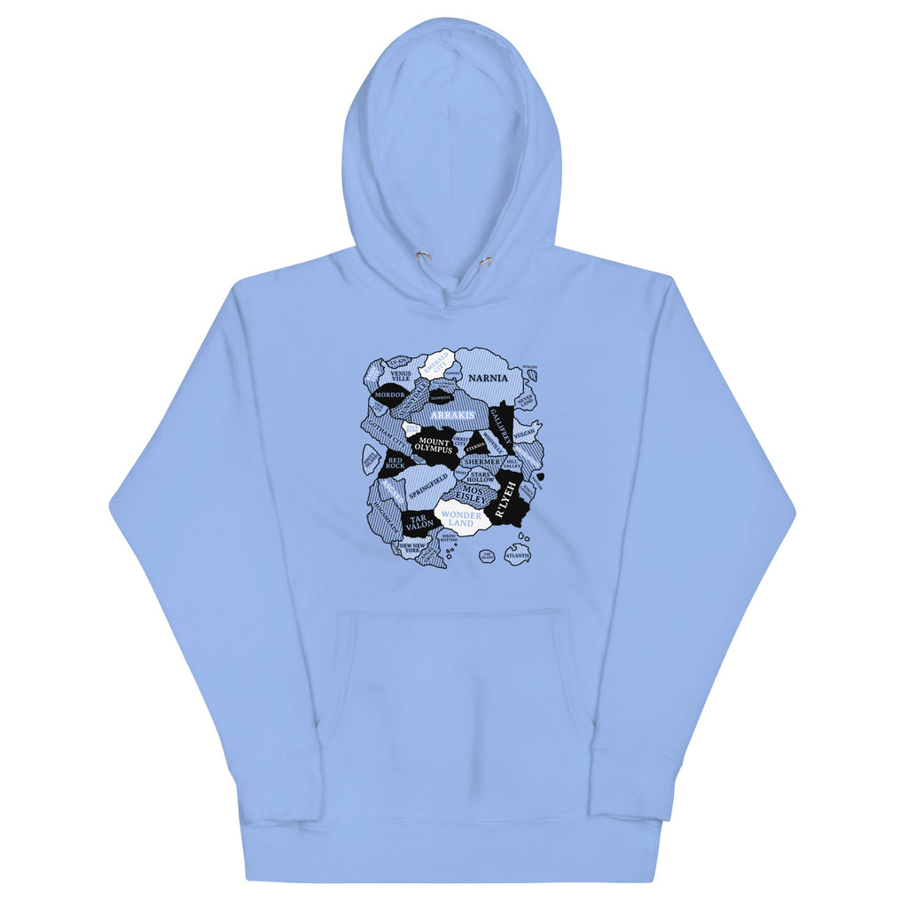 World Map Unisex Hoodie product image 3