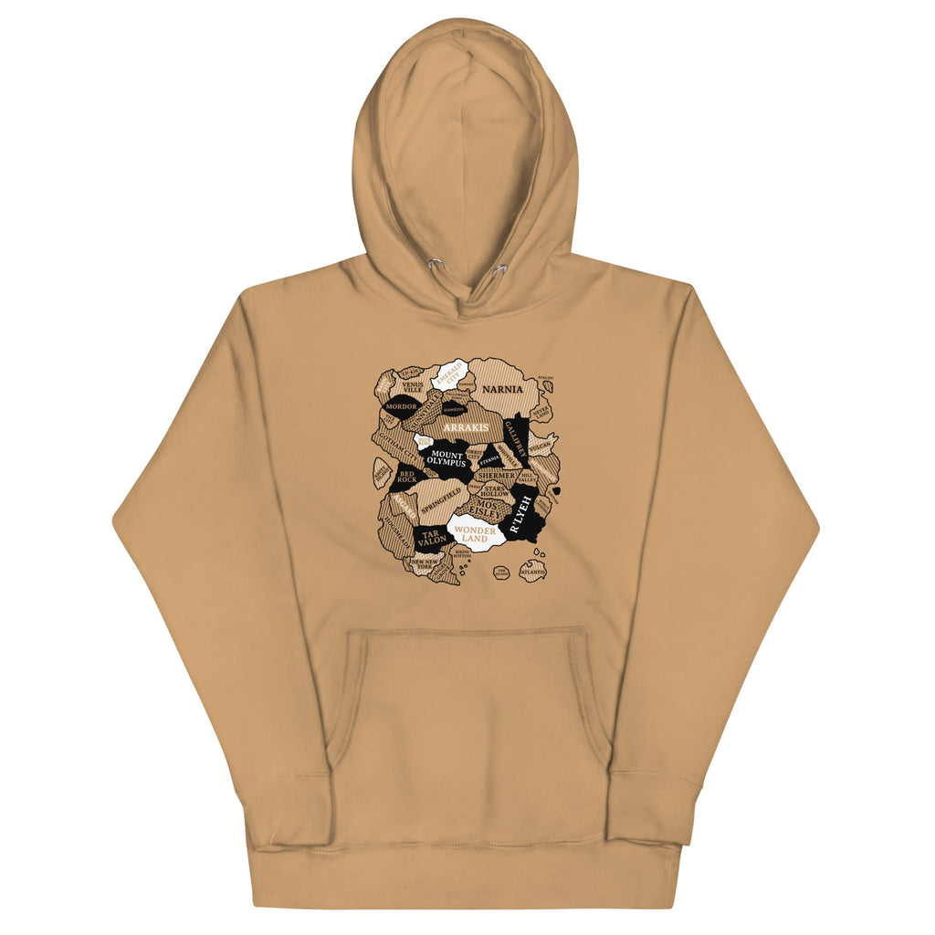 World Map Unisex Hoodie product image 2